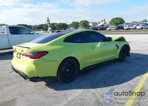 2024 BMW M4 Competition xDrive z USA, uszkodzony, nr VIN WBS43AZ01RCP75171